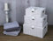 HomeZone Set Of 3 White Wicker Storage Baskets With Lids Durable Wicker Basket With Handle Set Ideal For Shelves White Cotton Lined Rattan Storage Basket For Home Bathroom Bedroom Kitchen