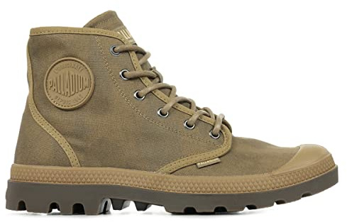 Palladium, Pampa Hi Wax, Sneaker unisex, Brown, 5.5 UK