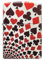 Zippo Playing Cards Design – 540° Color – 540° White Matte – Mechero de tormenta, Recargable, en Caja de Regalo, Multicolor - Card Suit