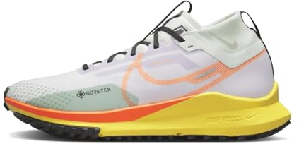 Nike Herren React Pegasus Trail 4 Gore-tex Sneaker, Barely Grape Total Orange Barely Green, 43 EU