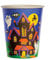 Paper - Baker Ross Gobelets Enfants en Carton motif Halloween - Lot de 10, Decoration Anniversaire Enfant (FX223)