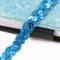15 Meter 15mm Pailletten Spitzenband Paillettenband Spitzenborte Dekoband Zierband Borten Bänder Bling Glitzer Pailletten Bänder Trim Bortenband für DIY Nähen Handwerk Deko Bastelprojekte,Blau