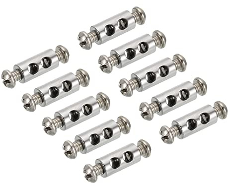PATIKIL 10Stk. Drahtseilklemme Stahlkabelklemme Drahtschloss 3,2mm