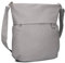 Zwei Damen Handtasche Mademoiselle.M M140 Umhängetasche 12 Liter klassische Crossbody Bag aus weichem Kunstleder, DIN-A4 passend, große Tasche für die Arbeit, Büro oder Uni (foggy)