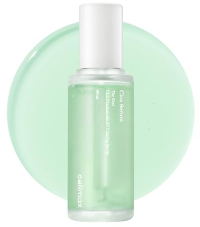 celimax The Real Cica Soothing Cream, 50ml | Frischer Cica-Extrakt, Ölfrei, Feuchtigkeitsspendend, Beruhigend, Kühlende Creme für die Haut, Koreanische Hautpflege