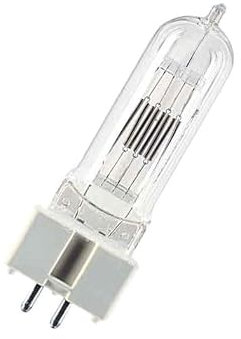 Osram 1er Pack 64672 Studio-,Projektions- und Fotolampe GY9.5 500W 230V 2900K 8500lm | GY9.5 Leuchtmittel | Fotolampe GY9.5 | Projektionslampe GY9.5
