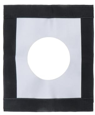 SING F LTD Feuerfestes Tuch für Kaminofen, Wagenheberloch, 20 x 23 cm, feuerfestes Tuch für Kamin, Tipi, Zelt mit Herdloch, Outdoor-Zelt-Zubehör