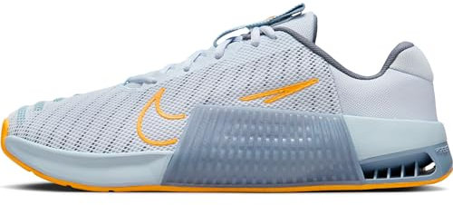 Nike Herren Metcon 9 Sneaker, Football Grey/Sundial-Lt Armory Blue, 41 EU