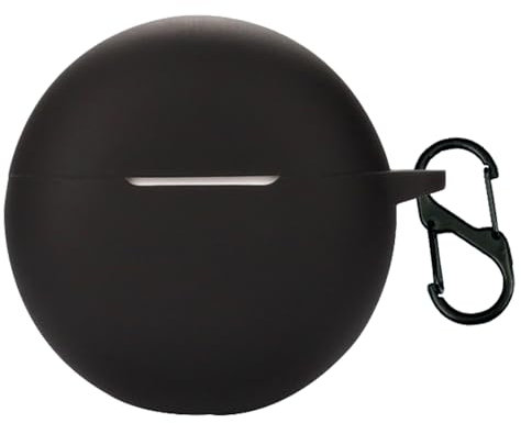Custodia in Silicone per Oppo Enco Buds2 / Air 2i Bluetooth Cuffie - Cover per Enco Buds 2 (Black)
