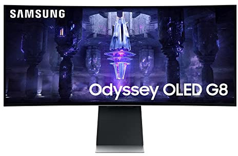 Samsung PC LS34BG850SUXEN Odyssey OLED G8 34’’ 175Hz , 0.1ms, 1800R,UWQHD AMD FreeSync Premium Pro,Core Lightning +,Smart,USB C, Micro HDMI (Reacondicionado)
