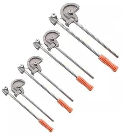 SET 4 PIEGATUBI PIEGA TUBI PER TUBI IN RAME E ALLUMINIO 10 12 14 16 mm