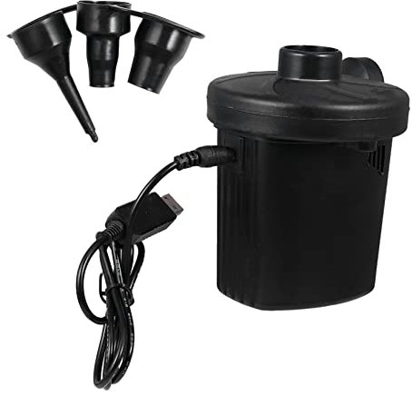 Cabilock Usb Electric Air Pump Rechargeable Inflatable Pump for Camping Rafts Pools