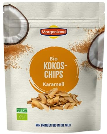 MorgenLand Kokoschips, Karamell, 55g (1)