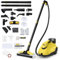 RELAX4LIFE Nettoyeur Vapeur Haute Pression 2000W |1,9 L Réservoir d'Eau | 5 Bar |15 Accessoires Polyvalents,Nettoyeur Vapeur pour Canapé, Tapis, Vitre, Verre (Jaune, 1.9L)