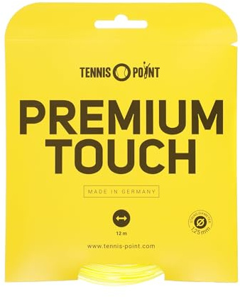 Tennis-Point Premium Touch Saitenset 12m Saitenstärke 1,25 Neongelb