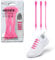 HICKIES Elastische Tie-Free Schuhbänder (2.0 Neu) - Neonpink
