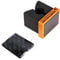 Peregrine Field Gear Magnet Gun Caddy with Velcro for Vehicle, Safe - Up to 12 ga - Orange & Grey