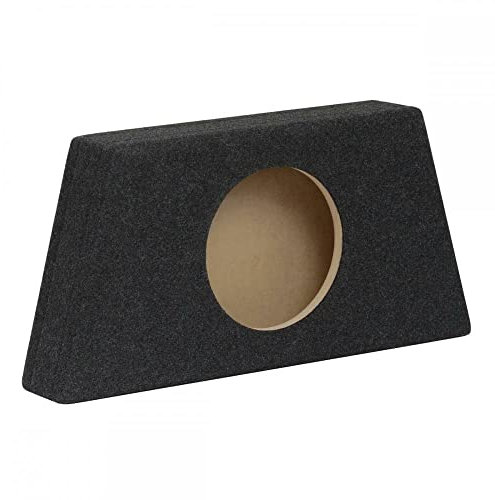 Inex Speaker Subwoofer Enclosure 10 in 25 cm MDF Black Sealed Car Audio Bass Box 15L IX-P1015