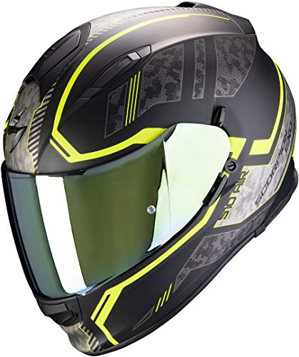 Scorpion Herren EXO-510 AIR OCCULTA Matt Black-Neon Yellow XXL Motorcycle Helmets