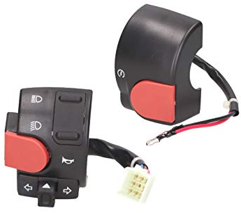 Juego de interruptores para manillar izquierdo y derecho para Yamaha Aerox, MBK Nitro -2012