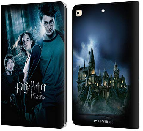 Head Case Designs Offizielle Harry Potter Ron, Harry & Hermione Poster 2 Prisoner of Azkaban IV Leder-Wallet-Hülle Kompatibel mit Apple iPad 9.7 2017 / iPad 9.7 2018