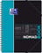 Oxford NomadBook A4Plus 24 x 32 cm Grands Carreaux Seyès 160 Pages 90 g - Couleur aléatoire