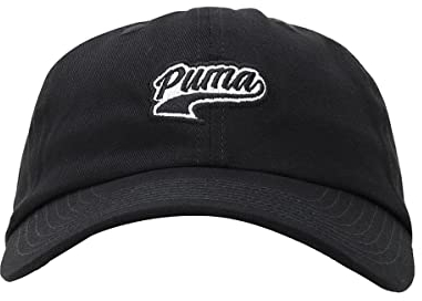 PUMA Unisex Script Logo Cap, schwarz, Einheitsgröße