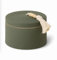 Paddywax Holiday Candles Cypress & Fir Range Artisan 3-Wick Scented Candle in Ceramic Jar with Lid, 283g, Dark Green