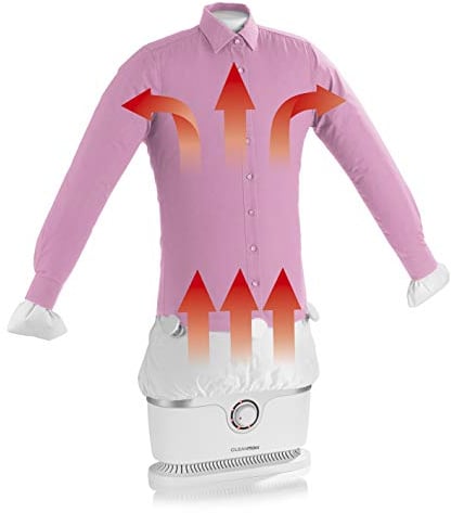 CLEANmaxx Appareil de Repassage Automatique de Chemises pour sécher et défroisser Les Chemises et Les Chemisiers | Accessoire pour Pantalons est inclusif | Innovante et Douce aux vêtements