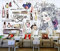 Fototapete Nail Shop Beauty Shop Handgezeichnetes Mädchen Bekleidungsgeschäft Hintergrund Wanddekoration 3D Tapete Vlies Effekt Tv Die Fototapete Wandbild Wohnzimmer Schlafzimmer-430cm×300cm