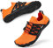 Racqua barfuss Schuhe Damen Wasserschuhe Unisex barfußschuhe Badeschuhe Schwimmschuhe Aquaschuhe Strandschuhe Orange42