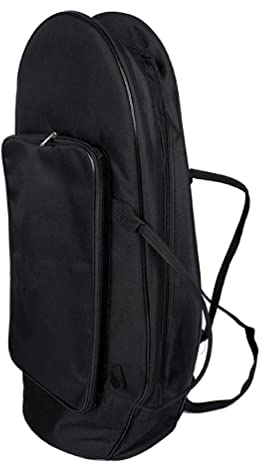 Morain French Horn Case Wasserdicht Waldhorn Schutz Tasche Musikinstrument Horn Tuba Tragetasche Schwarz Oxford