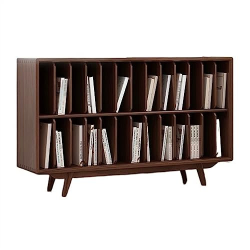 CD-Regal Großer Plattenspieler-Ständerschrank mit Vinyl-Aufbewahrung, Holz-Plattenkonsole mit 26-Schrank, stabiler CD-Schallplattentisch for Wohnzimmer, Schlafzimmer, Büro DVD Regal Ständer Aufbewahru