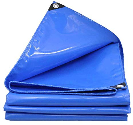 RajoNN Zelt Große Hochleistungsplane, Planen, 550 g/m²Plane Camping Wasserdichter Zeltunterstand Camping-Fußabdruck Bodendecker Gartenmöbel-Überdachung,a,4X10M (A 3X5M)