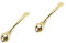 Gatuida 2pcs Compact Eye Massage Stick Eye Cream Dig Spoon for Dark Circles Puffiness Relief Portable Beauty Tool for Home Salon Use Easy to Use