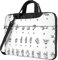 AABSTBFM San Francisco bedruckte Laptoptasche – Laptop-Hülle – moderne Laptop-Umhängetasche Computertasche für Business, Reisen, Schule, Büro, Gebärdensprache Alphabet, 15.6 inch