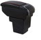 Für Ford Focus 2 Mk2 2005-2015 Armlehnenbox PU-Leder Zentrale Store-Inhalte Aufbewahrungsbox Mit Getränkehalter Aschenbecher USB