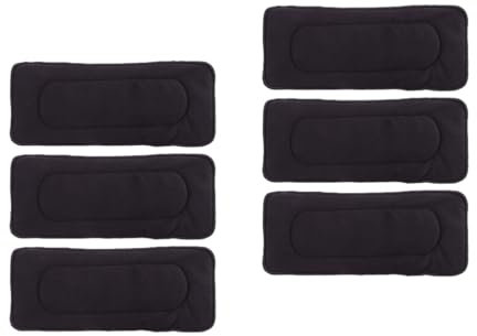 minkissy 2 Sätze Nano Bambuskohle Windeln Kohleeinsätze Wickelauflage Für Babys Babywindeleinlage Wickelunterlage Waschbare Windeleinlage Waschbare Babywindel Black Kohlefaser 3 Stück * 2