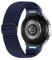 MoKo Cinturino in Nylon con un Clic Compatibile con Samsung Galaxy Watch 7 6 5 4 FE 40mm 44mm/6 4 Classic 43mm 47mm 42mm 46mm/5 Pro 45mm, Cinturino Sportivo Elastico per Donna Uomo, Blu notte