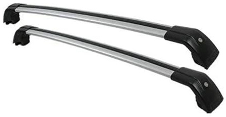Dachträger Dachträgerschiene (Querträger) Für VW Für Tiguan Für Allspace 2017-2022 (BW2) Verdickte Aluminiumlegierung Dachbox Auto(Schwarz)