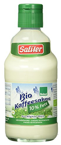 Saliter Bio-Kaffeesahne 10% Fett 395g