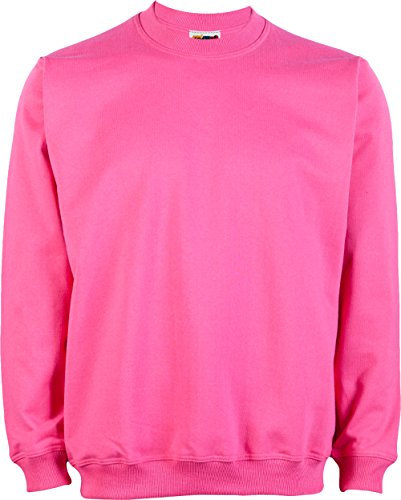 Emilio Fernández Sudadera BÁSICA Hombre Y Mujer Unisex (M, Fucsia)