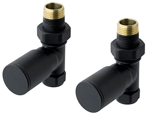 Eastbrook Straight radiator valve (pair)