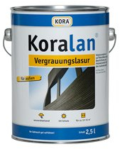 KORA KORALAN VERGRAUUNGSLASUR - 2.5 LTR (GRANIT)