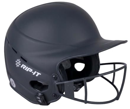 RIP-IT | Vision Pro Softball slaghjälm | matt | lätt sportutrustning för kvinnor