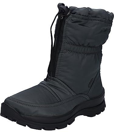 Westland Damen Snowboots Grenoble 118,Weite G (Normal),Wechselfußbett,wasserdicht,uebergangsstiefel,uebergangsschuhe,Grau (anthrazit),44 EU / 9.5 UK