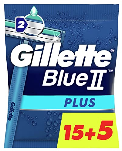 Gilette Blueii Plus Disposable Blades For Men 160 g