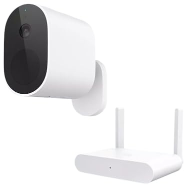 TZQKBRDNWGY Telecamera IP esterna intelligente con batteria da 5700 mAh impermeabile IP65 HD 1080P, telecamera di sicurezza wireless con visione notturna(USB,Only camera)