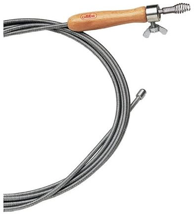 Rohrreinigungswelle L.5m Wellen-D.9mm Krallen-D.20mm einlagig CABERE