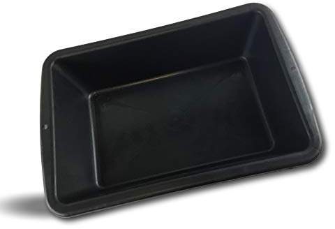 Auge 25 litres Odogom | Maçonnerie chantiers | Pour malaxer ciment plâtre mortier béton | Amateurs ou professionnels | Rigide et résistant | Anti-gel | Couleur anthracite | Kibros AUGE25L